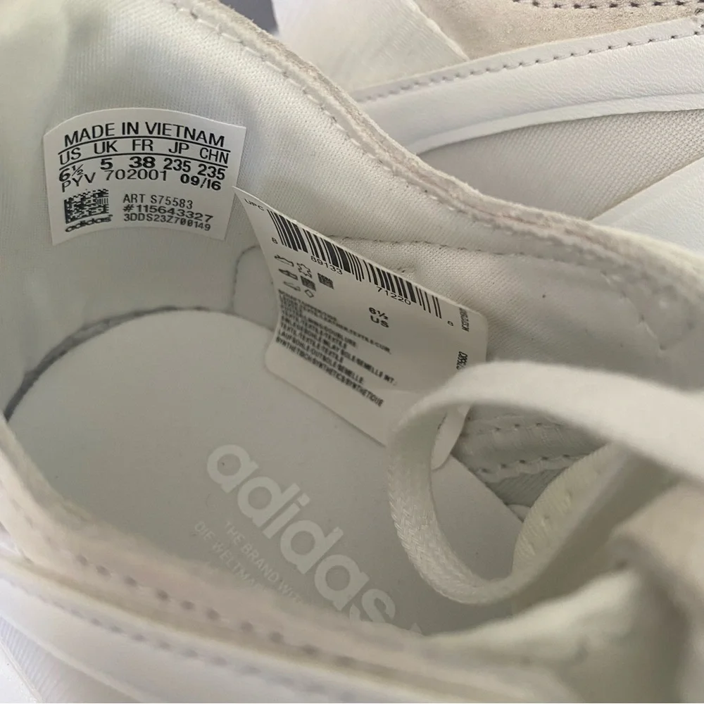 ADIDAS WHITE TUBULAR VIRAL - Picture 10 of 12